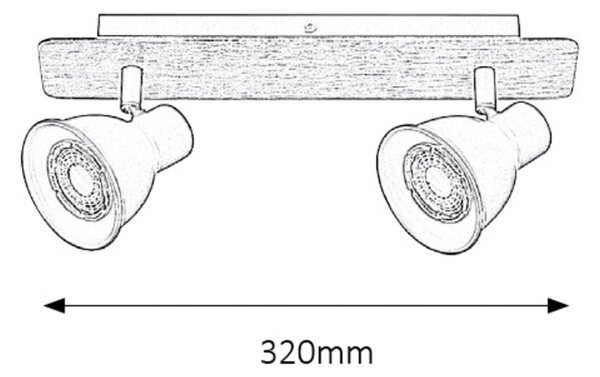 Rabalux MACO bodové svítidlo 5903