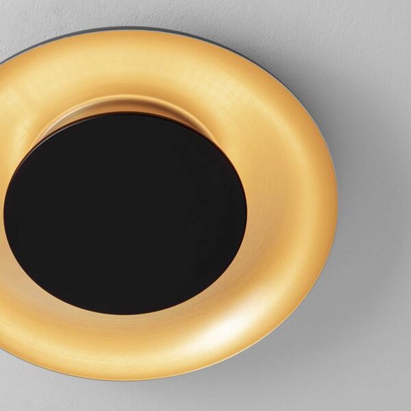 Nova Luce Epos LED stropní svítidlo Černá600 mm