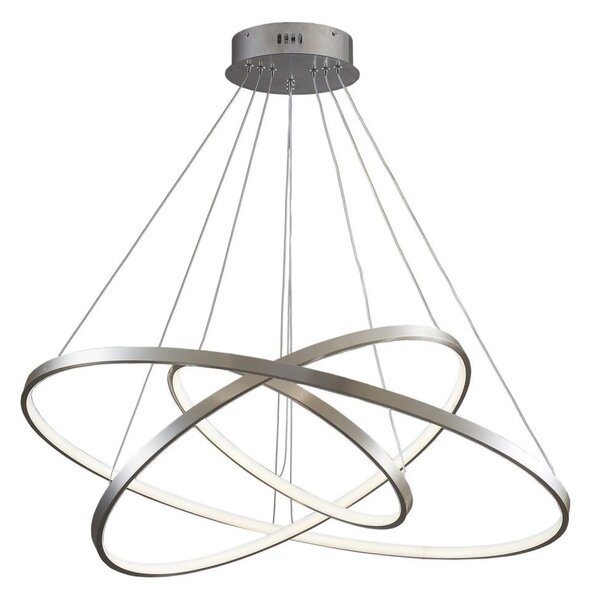LED Lustr na lanku LEA LED/60W/230V 4000K pr. 80 cm chrom