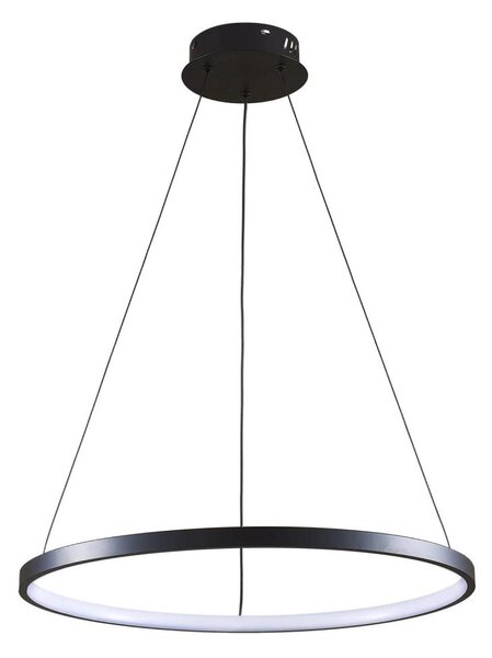 LED Lustr na lanku LEA LED/20W/230V 4000K pr. 50 cm černá
