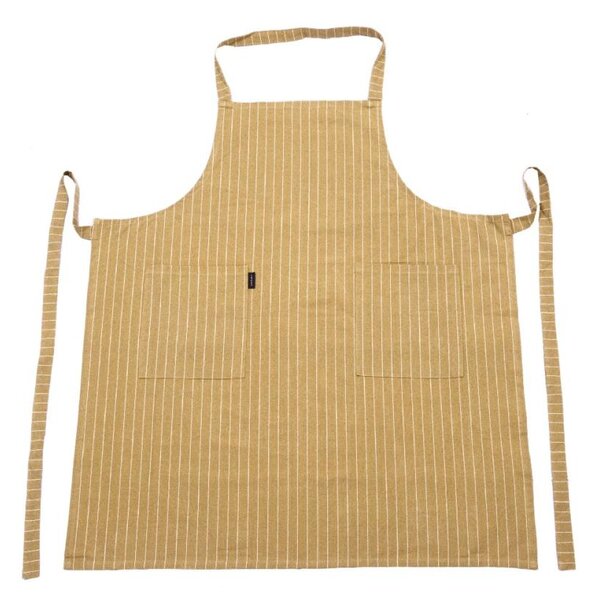 B Living Kuchyňská zástěra Apron žlutá 75x90cm