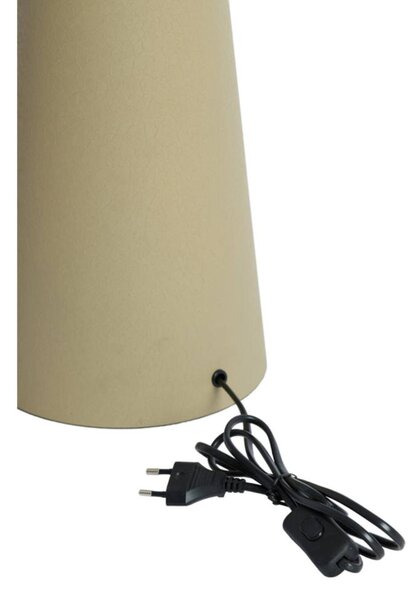 Light & Living Stolní lampa Yelos zeleno-šedá 16,x35cm