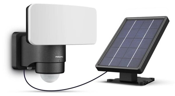 Philips - LED Solární nástěnné svítidlo se senzorem TYLUS LED/6W/3,7V 5000K IP44