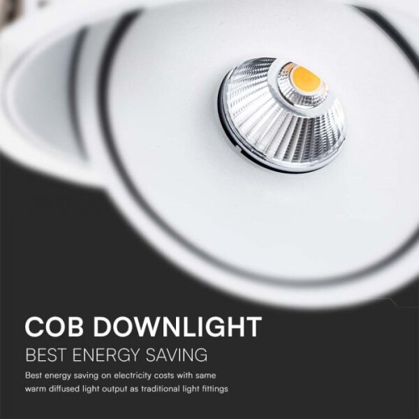 LED Podhledové bodové svítidlo LED/12W/230V 3000/4000/6400K pr. 12 cm bílá