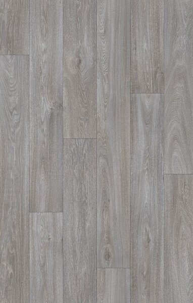 Beauflor, PVC podlaha - lino Ambient Havanna Oak 991M - dub, na míru, šíře 3m, šedá, bez podkladu, chodba / předsíň