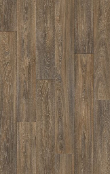 Beauflor, PVC podlaha - lino Ambient Havanna Oak 669D - dub, na míru, šíře 3m,4m, hnědá, bez podkladu, chodba / předsíň