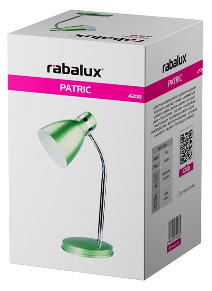 Rabalux PATRIC stolní lampa 4208