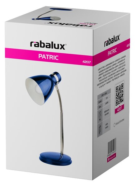 Rabalux PATRIC stolní lampa 4207