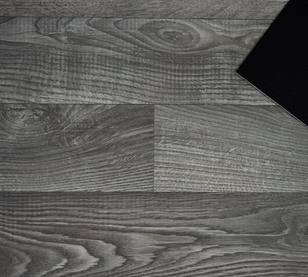 Beauflor, PVC podlaha - lino Blacktex White Oak 997D - dub, na míru, šíře 3m,4m, šedá, filc, chodba / předsíň