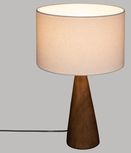 Atmosphera - Stolní lampa AINA 1xE27/25W/230V borovice
