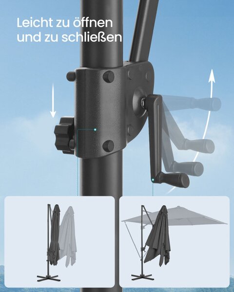 Zahradní slunečník GPU057G02
