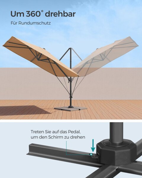 Zahradní slunečník GPU057K01