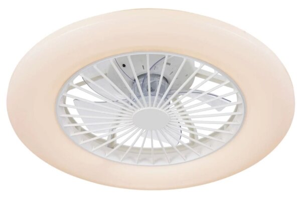 Lucci Air 513200 - LED Stm. svítidlo s ventilátorem OSLO LED/20W/230V bílá + DO