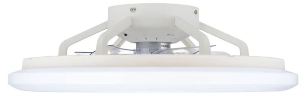Lucci Air 513200 - LED Stm. svítidlo s ventilátorem OSLO LED/20W/230V bílá + DO