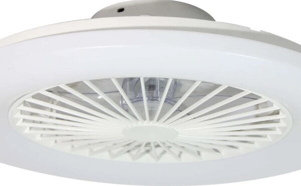 Lucci Air 513200 - LED Stm. svítidlo s ventilátorem OSLO LED/20W/230V bílá + DO
