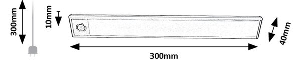 Rabalux IVANNA LED podlinkové svítidlo 78035