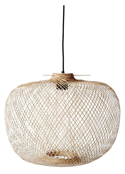 Závěsné svítidlo v přírodní barvě s bambusovým stínidlem ø 42 cm Rodi – Bloomingville