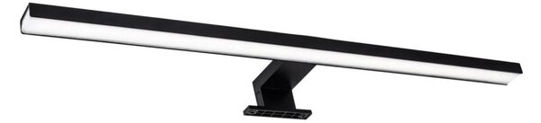 LED Koupelnové osvětlení zrcadla SAMOS LED/12W/230V 4000K 60 cm IP44 černá