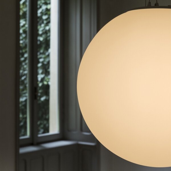 Ideal Lux - Lustr na lanku MAPA 1xE27/42W/230V pr. 40 cm bílá