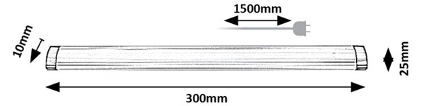 Rabalux LENDVA LED podlinkové svítidlo 78036