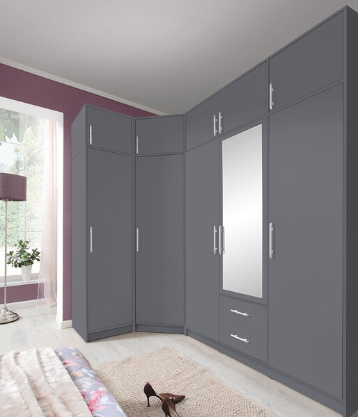 SMART a | šatní skříň SR3 | 100 cm | antracit