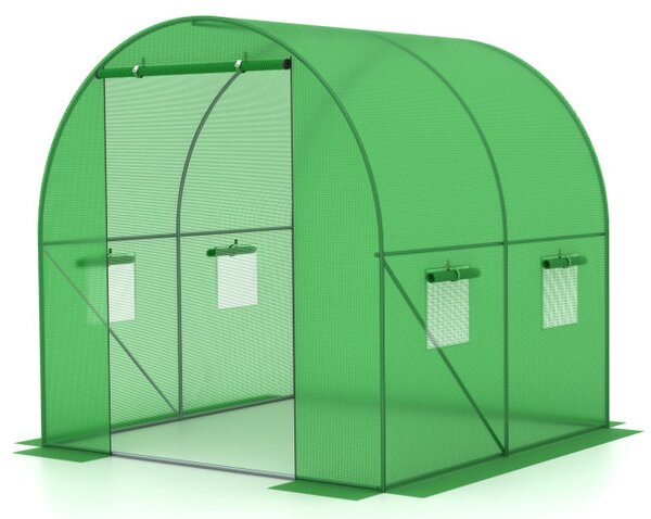 Zahradní fóliovník AUREA zelený 2x2 m