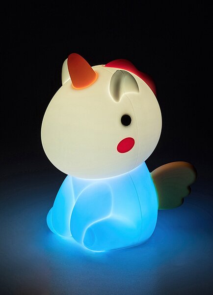 Rabalux UNICOO LED RGB Stmívatelná dotyková nabíjecí dětská lampička LED/0,45W/5V