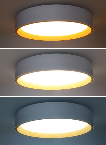 Solight WO8017 - LED Stm. strop. svítidlo LARIOS LED/48W/230V+DO pr.39 cm bílá