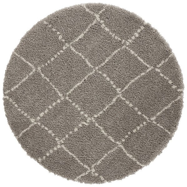 Mint Rugs - Hanse Home koberce Kusový koberec Allure 102752 Grey/Cream ROZMĚR: 160x160 (průměr) kruh