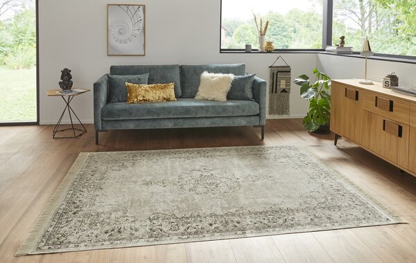 Hanse Home, Kusový koberec Naveh 104382 Cream, 135x195, bílá, chodba / předsíň