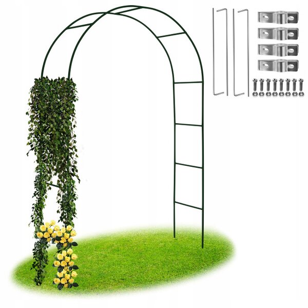 Zahradní oblouková pergola 240 cm