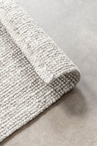 Hanse Home, Kusový koberec Jaipur 106325 White, 80x150, bílá, chodba / předsíň
