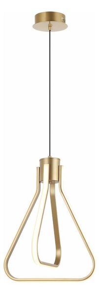 LED Lustr na lanku ZING LED/19W/230V zlatá