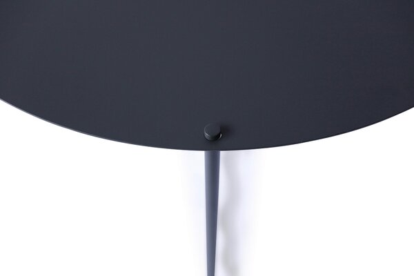 KONFERENČNÍ STOLEK, antracitová, kov, 83/83/40 cm Xora - Konferenční stolky, Online Only