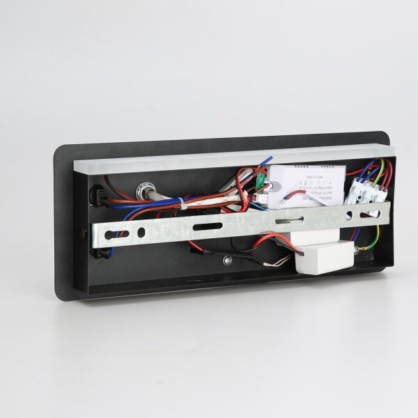 Immax 08288L-LED Nástěnné svít. s pol., USB a bezdr. nab. LED/3W/230V + LED/3W