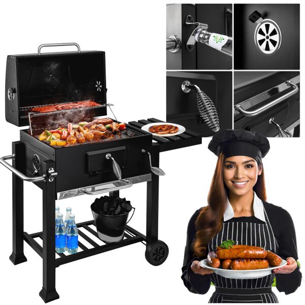 Zahradní gril MEJOR černý
