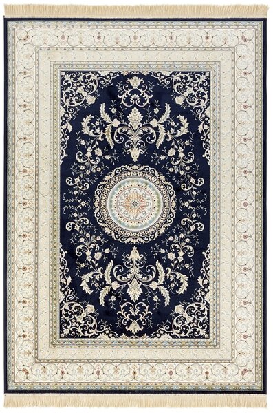 Nouristan - Hanse Home koberce Kusový koberec Naveh 104371 Dark-blue - 95x140 cm