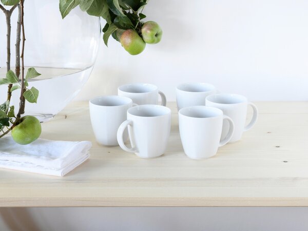 SADA HRNKŮ NA KÁVU porcelán keramika 6dílné Creatable - Kolekce nádobí, Online Only