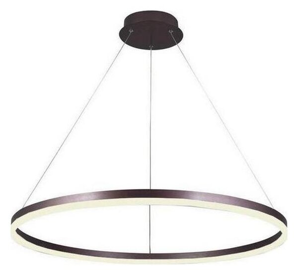 Brilagi - LED Stmívatelný lustr na lanku CIRCLE LED/55W/230V 3000-6500K hnědá+DO