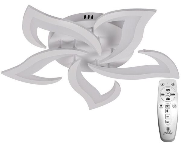 Brilagi -LED Stmívatelný přisazený lustr TWIST LED/55W/230V 3000-6500K bílá + DO