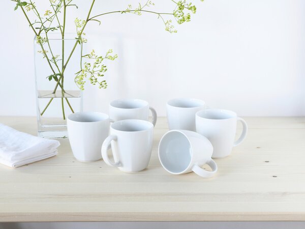 SADA HRNKŮ NA KÁVU porcelán keramika 6dílné Creatable - Kolekce nádobí, Online Only