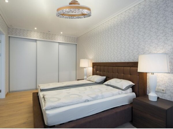 Brilagi - LED Stmívatelný přisazený lustr LED/86W/230V 3000-6500K zlatá + DO