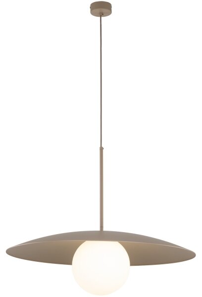 Lustr na lanku SLATE 1xE27/15W/230V pr. 65 cm béžová