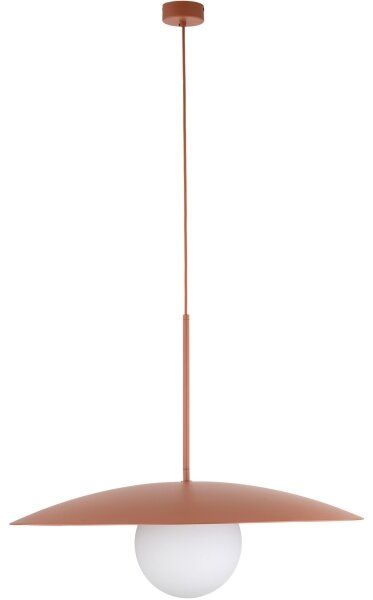 Lustr na lanku SLATE 1xE27/15W/230V pr. 65 cm cihlová