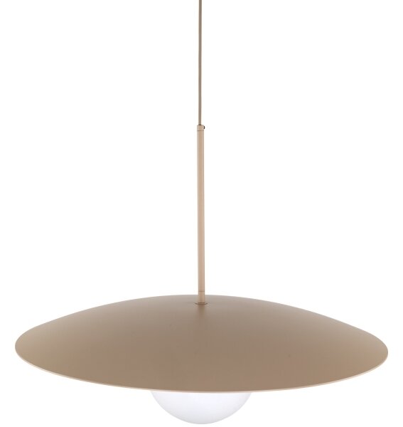 Lustr na lanku SLATE 1xE27/15W/230V pr. 65 cm béžová