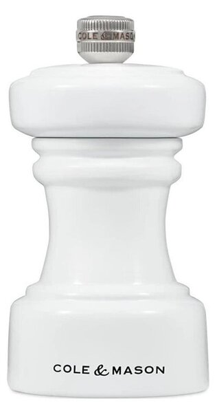 Cole&Mason - Mlýnek na sůl HOXTON 10,4 cm buk/lesklá bílá
