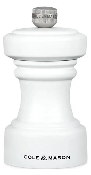 Cole&Mason - Mlýnek na sůl HOXTON 10,4 cm buk/matná bílá