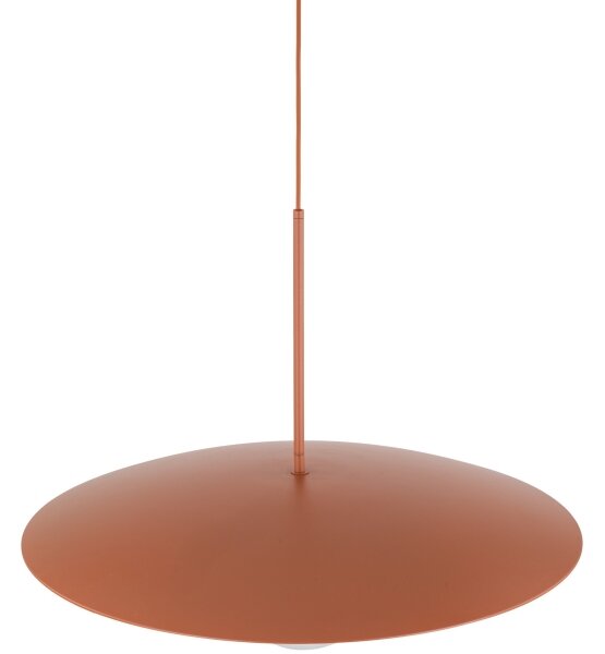 Lustr na lanku SLATE 1xE27/15W/230V pr. 65 cm cihlová
