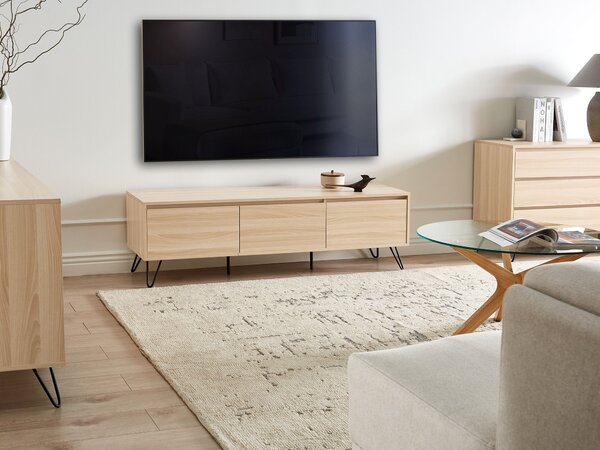 TV stolek CARDIGAN Světle hnědá