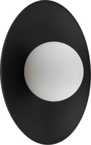 Nástěnné svítidlo SLATE 1xG9/8W/230V pr. 28 cm černá